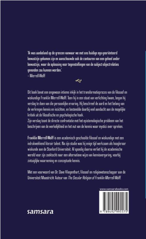 Filosofie en ervaring van verlichting