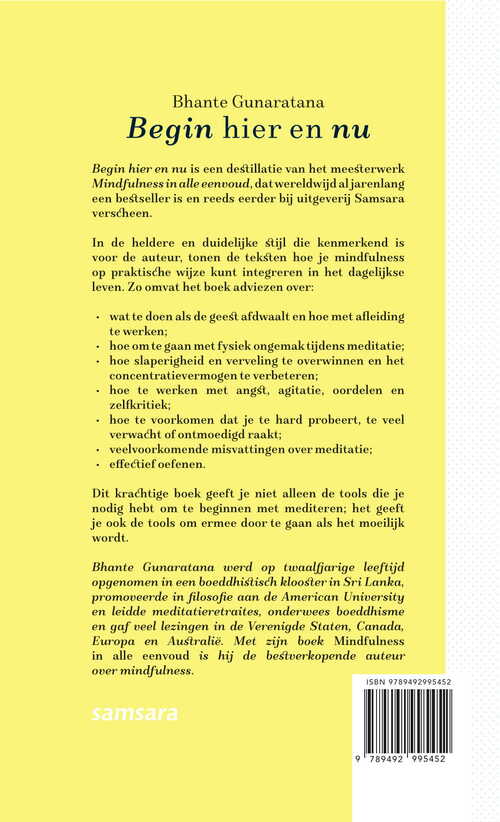 Begin hier en nu