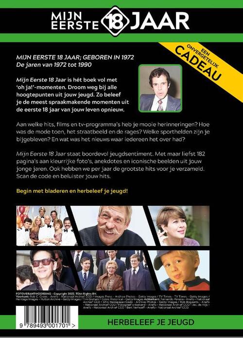 Mijn eerste 18 jaar - Geboren in 1972