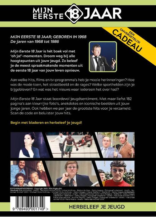 Mijn eerste 18 jaar - Geboren in 1968