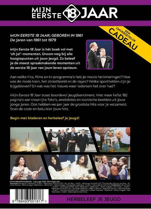 Mijn eerste 18 jaar - Geboren in 1961