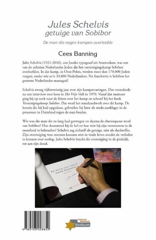 Jules Schelvis, getuige van Sobibor