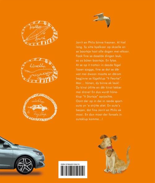 Jorrit & Philo begjinne in klup