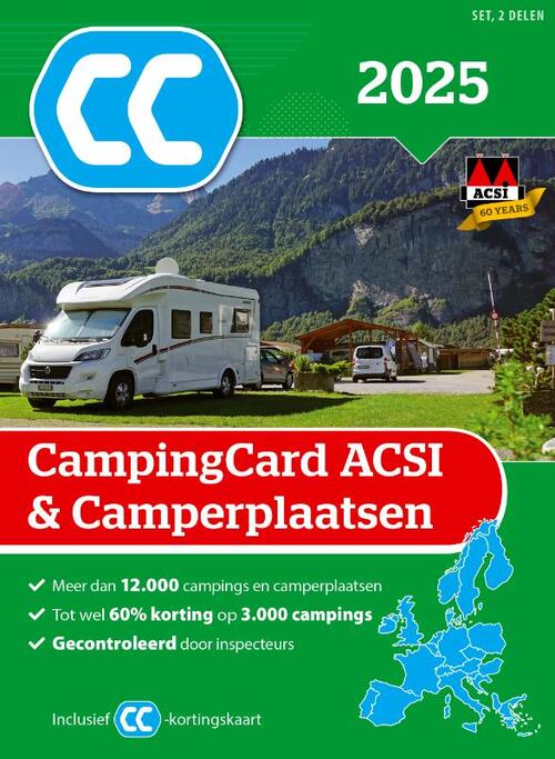 CampingCard ACSI & Camperplaatsen 2025