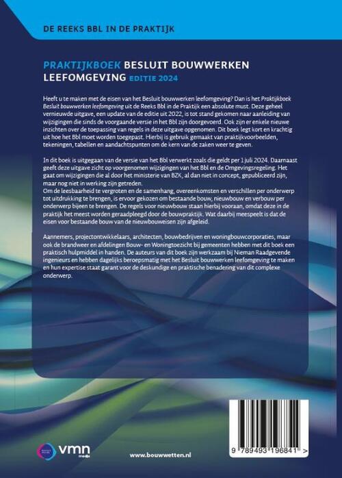 Praktijkboek besluit bouwwerken leefomgeving (Bbl)