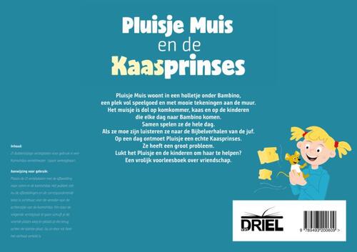 Pluisje muis en de kaasprinses kamishibai vertelplaten