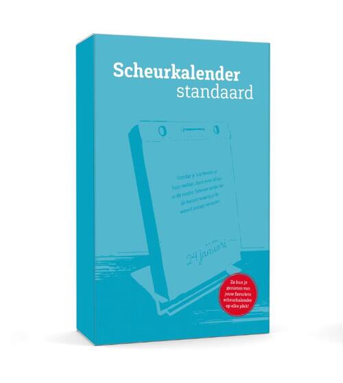 Scheurkalender standaard