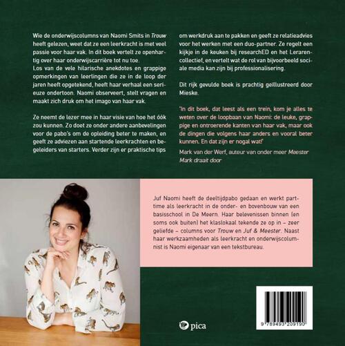 Juf Naomi klapt uit de school