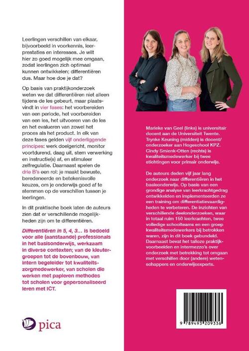 Differentiëren in 5, 4, 3 …