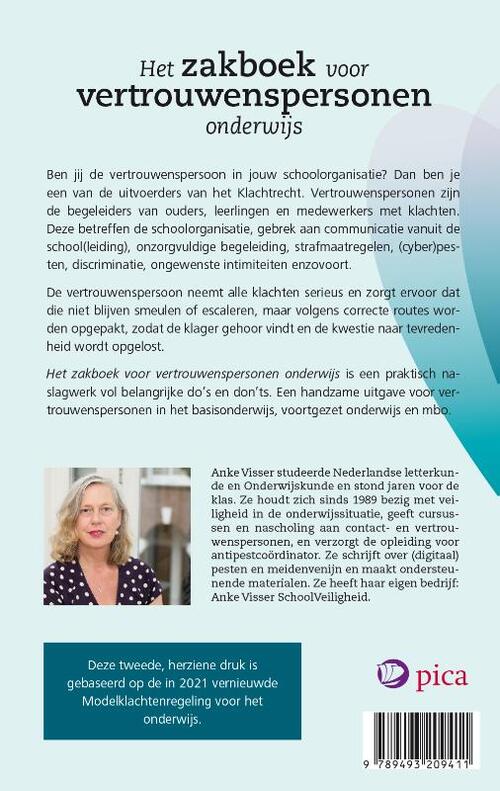 Het zakboek voor vertrouwenspersonen onderwijs