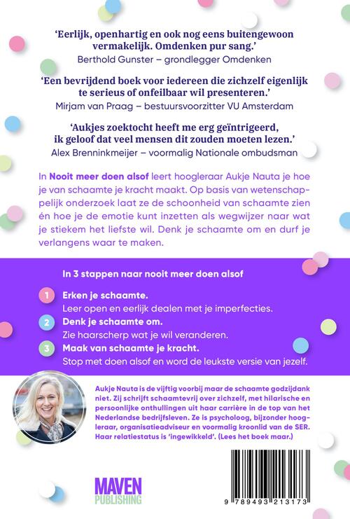 Nooit meer doen alsof