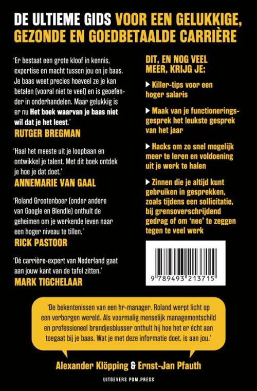 Het boek waarvan je baas niet wil dat je het leest