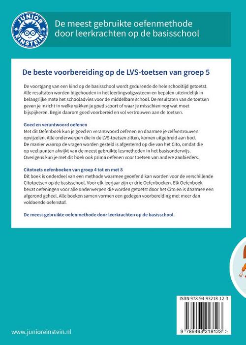 Citotoets Oefenboek deel 1 groep 5