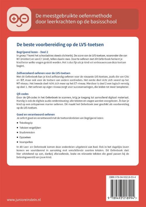 Begrijpend lezen voor de LVS-toetsen - Deel 2 - Groep 7