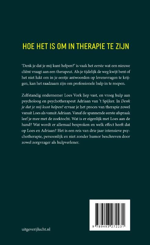 Denk je dat je mij kunt helpen?