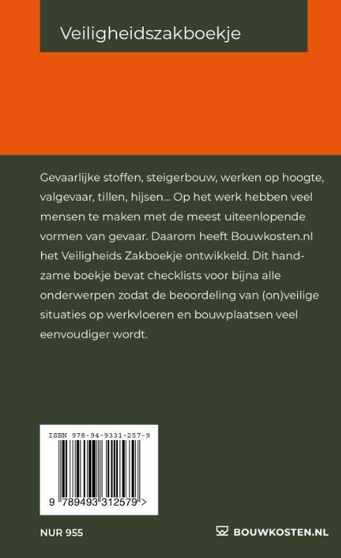 Veiligheidszakboekje