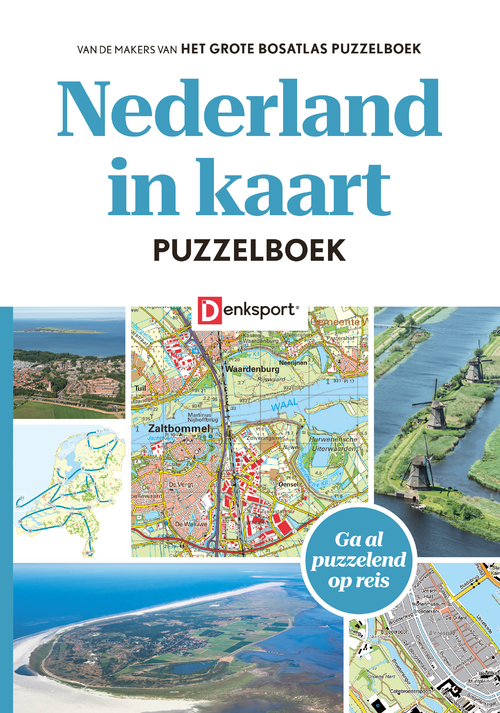 Denksport - Nederland in kaart Puzzelboek, Peter Vroege | Boek | 9789493313545 Bruna