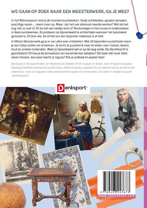 Missie Meesterwerk puzzelboek
