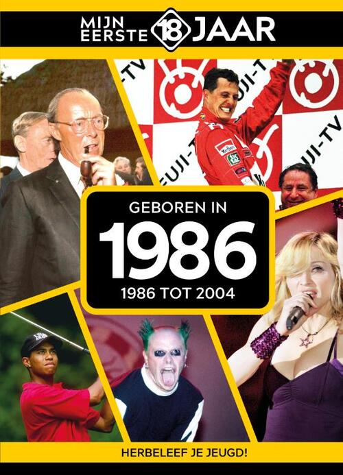 Geboren in 1986, TDM Publishing Boek 9789493317437 Bruna