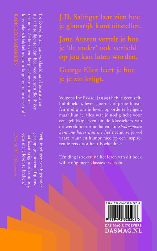 Shakespeare kent me beter dan mijn lief