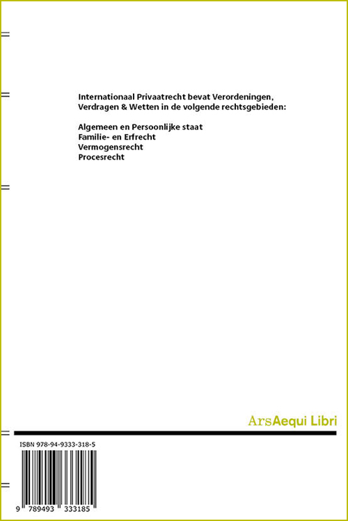 Internationaal Privaatrecht 2024