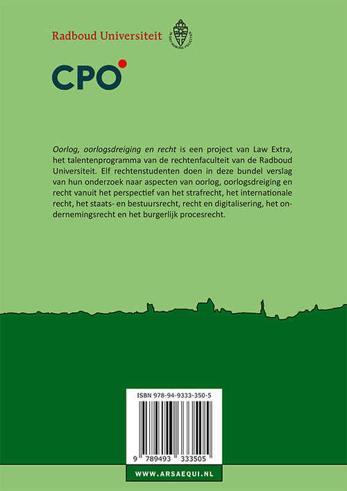 Oorlog, oorlogsdreiging en recht