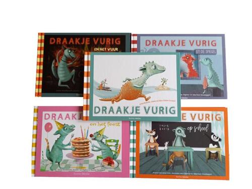Draakje Vurig set 5 delen