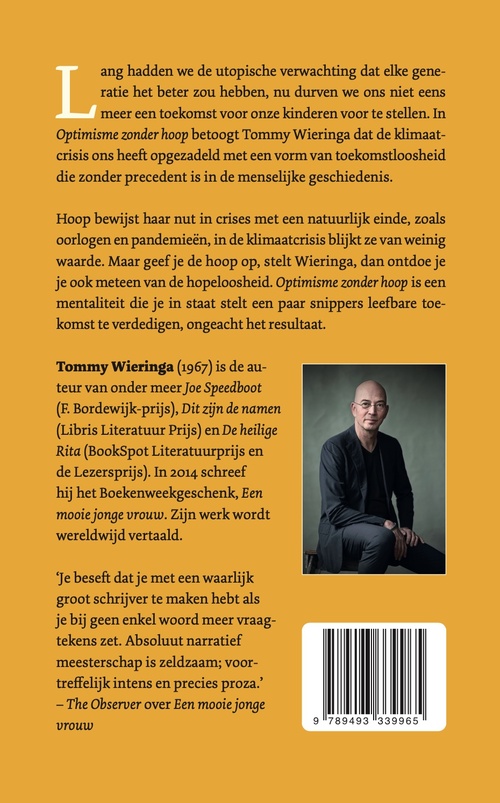 Optimisme zonder hoop