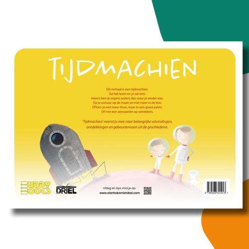 Tijdmachien kamishibai vertelplaten