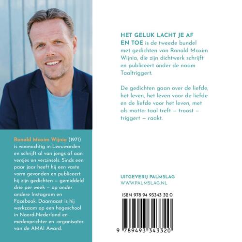 Het geluk lacht je af en toe