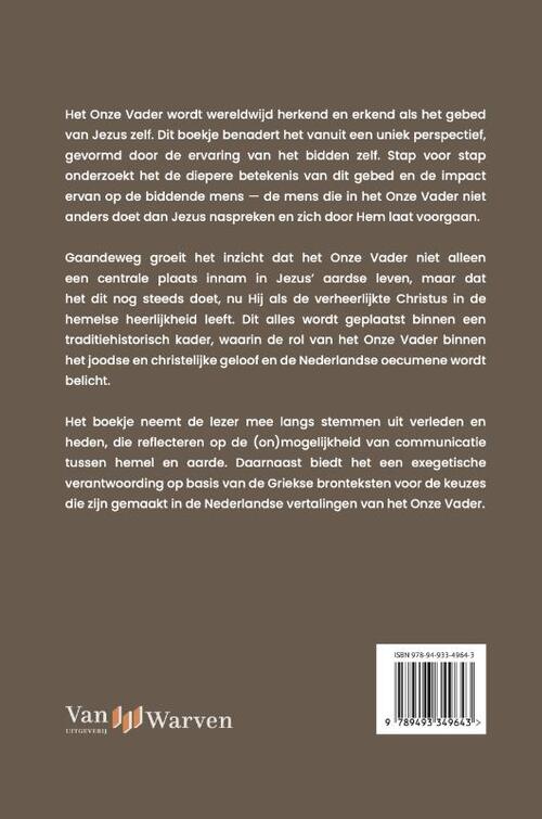 Het Onze Vader in het leven van Jezus