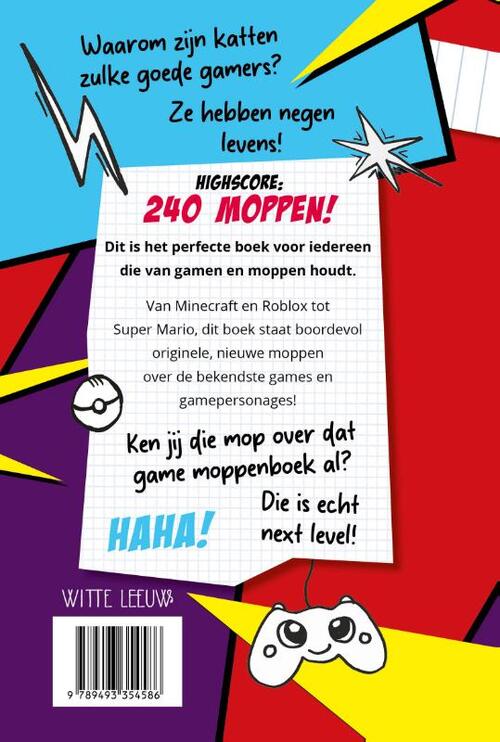 Het game moppenboek