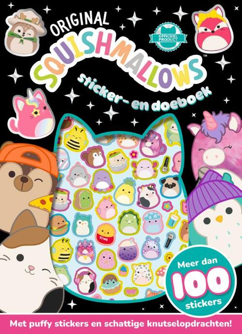 Original Squishmallows sticker- en doeboek