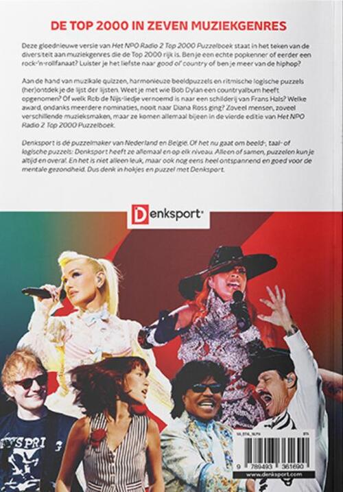 Het Top 2000 Puzzelboek