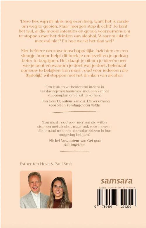 Morgen stop ik echt!