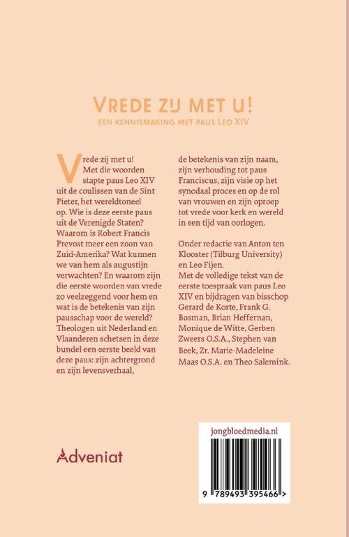Vrede zij met u!