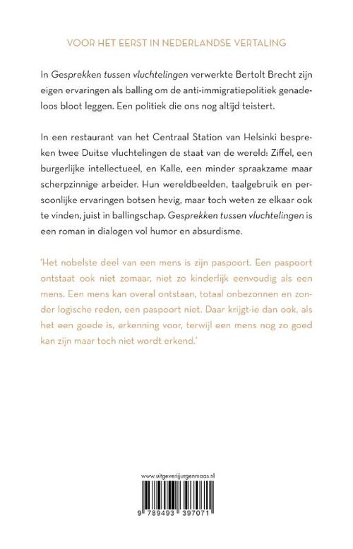 Gesprekken tussen vluchtelingen