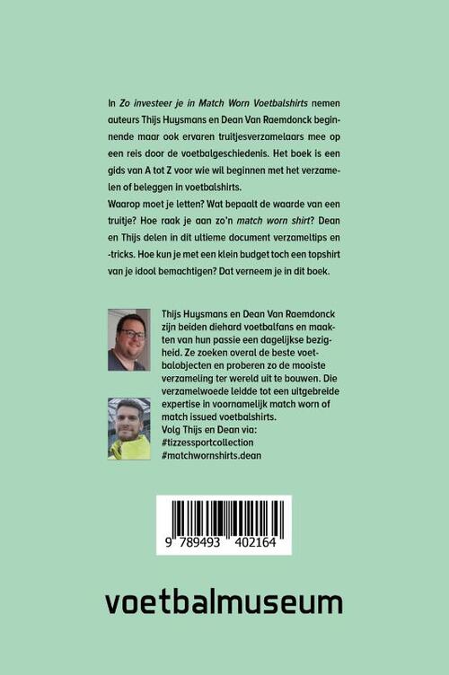 Zo investeer je in match worn voetbalshirts