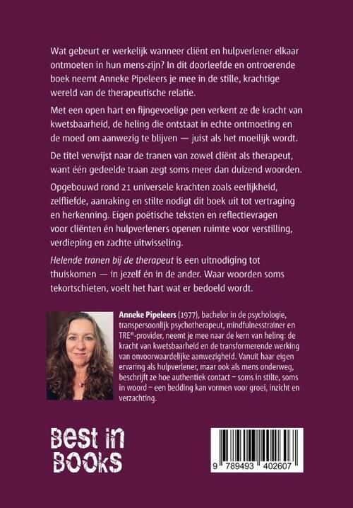 Helende tranen bij de therapeut