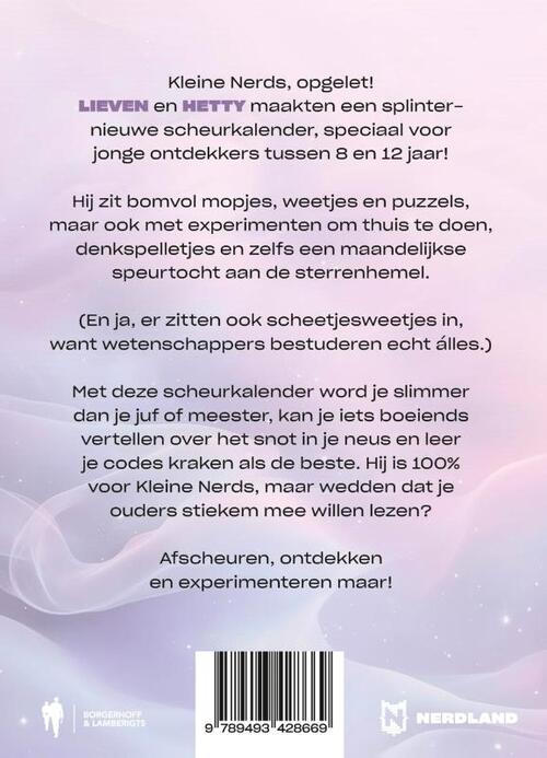 Scheurkalender voor Kleine Nerds 2026