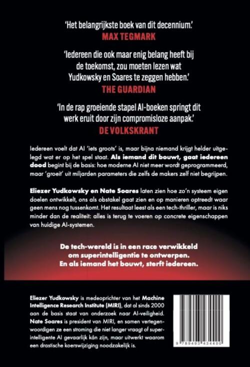 Als iemand dit bouwt, gaat iedereen dood