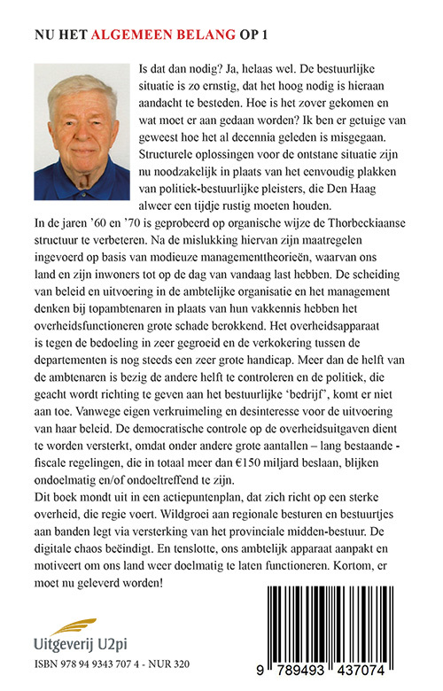 Nu het algemeen belang op 1