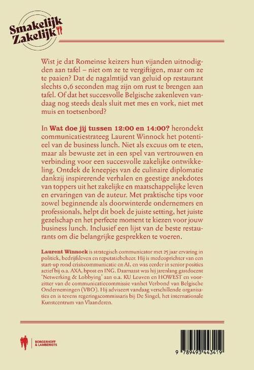 Wat doe jij tussen 12:00 en 14:00?