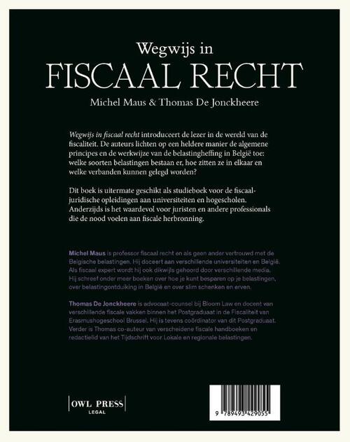 Wegwijs in fiscaal recht