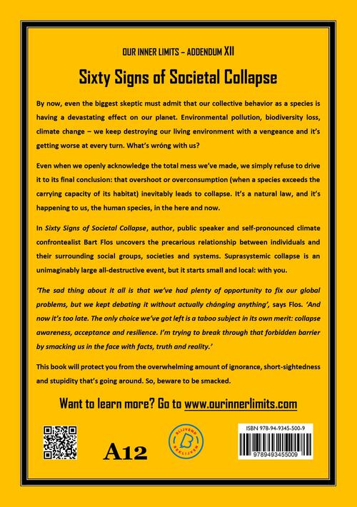 Sixty Signs of Societal Collapse