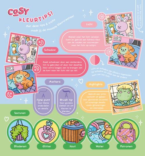 Cosy Colouring - Geluksmomentjes