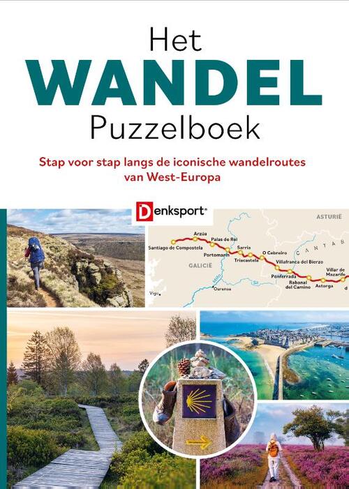 Denksport – Het Wandelpuzzelboek: West-Europa