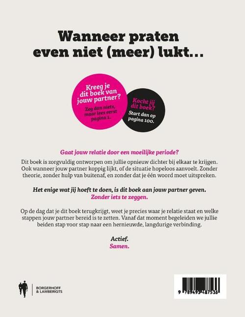 Wanneer praten even niet lukt