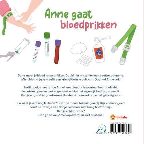 Anne gaat bloedprikken