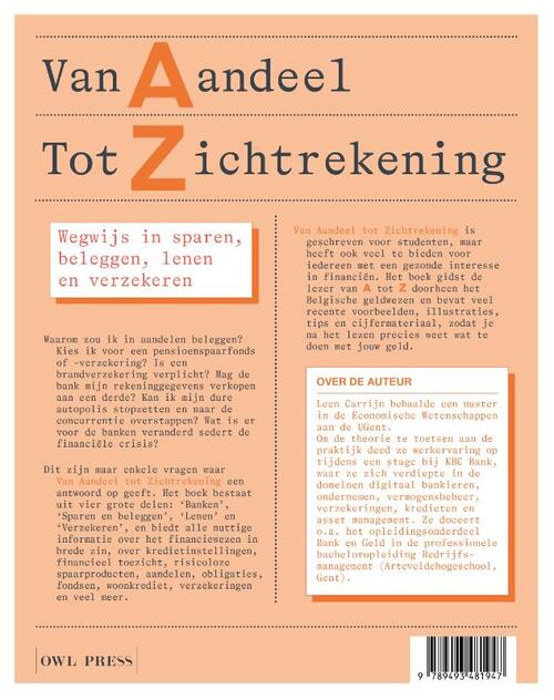 Van Aandeel tot Zichtrekening